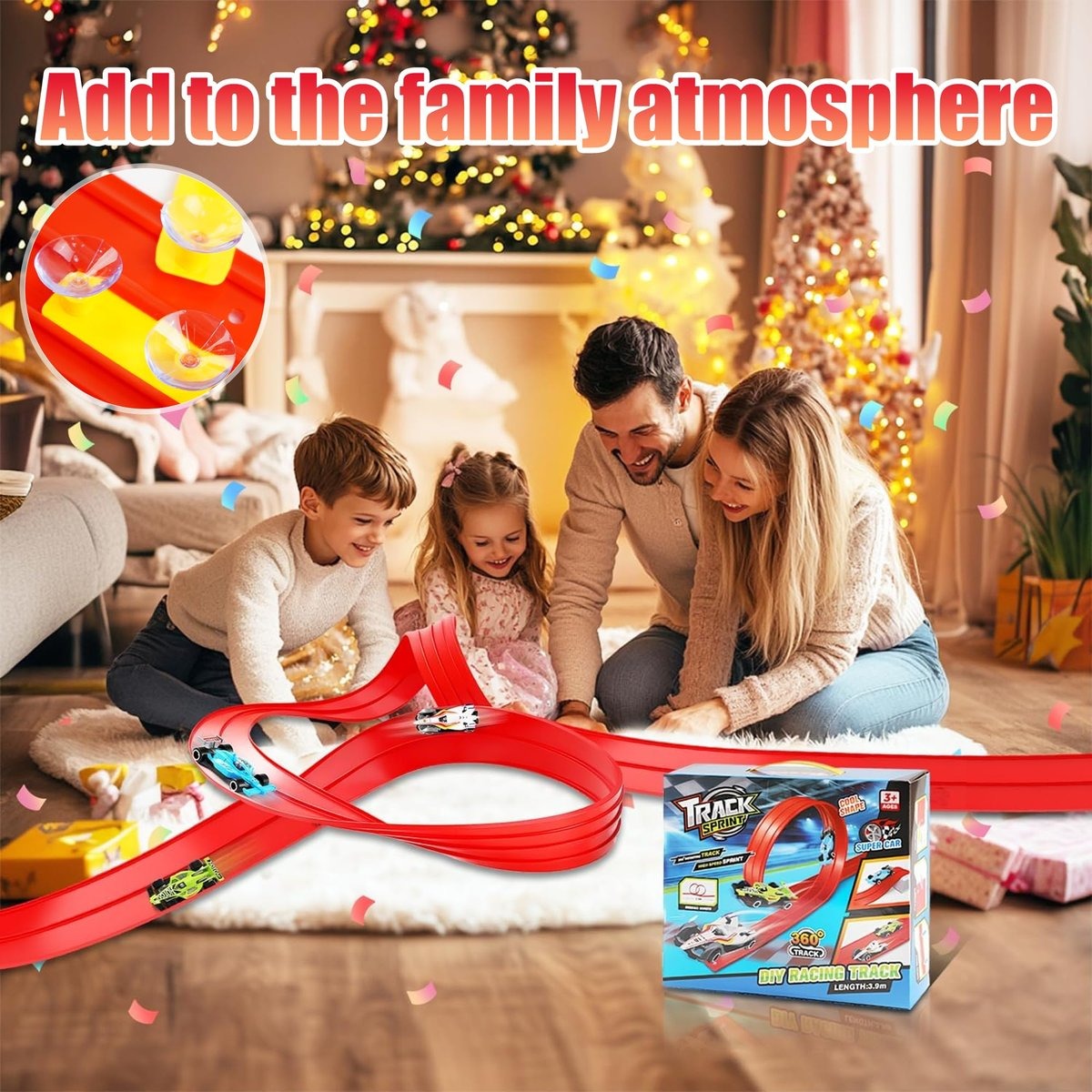🎄🎁 Kerstverrassing 2025: DIY flexibel racebaanspeelgoed 🚗✨