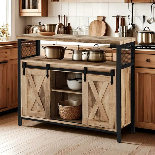A-Mobile da cucina in stile rustico
