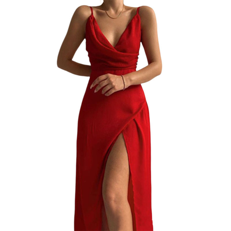 Lange elegante jurk voor dames