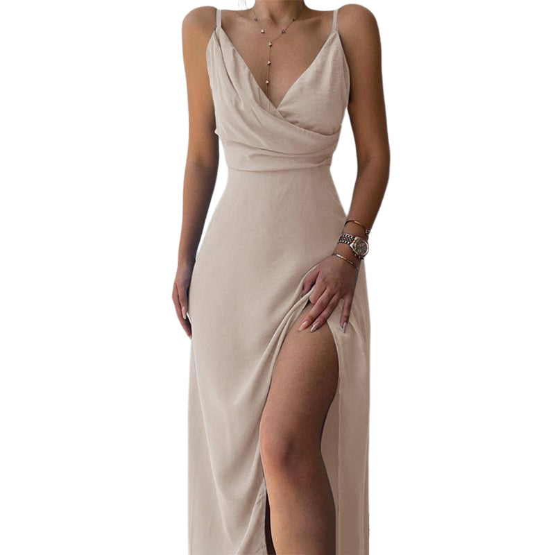 Lange elegante jurk voor dames