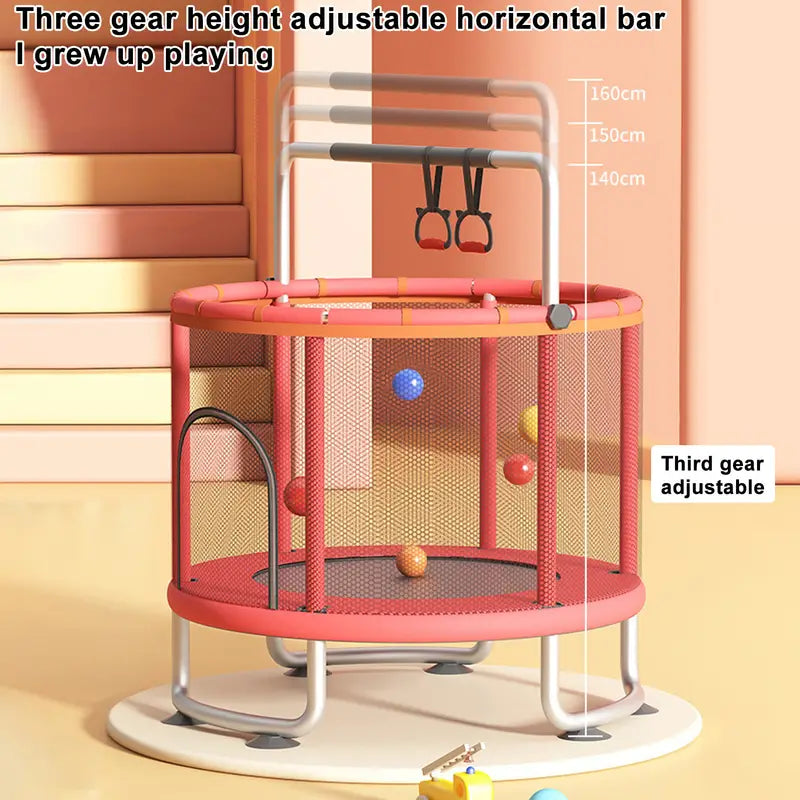 Trampolino regolabile per bambini piccoli