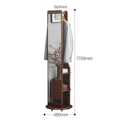 Miroir pivotant avec crochet