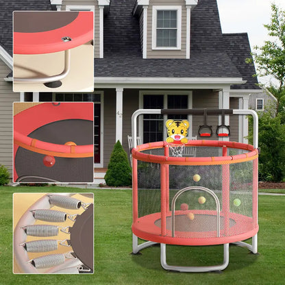 Trampolino regolabile per bambini piccoli