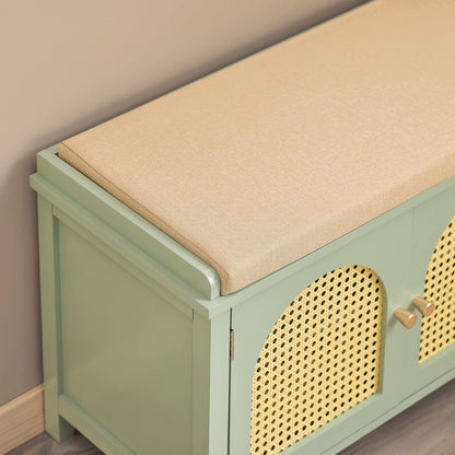 Banc à chaussures avec 3 tiroirs