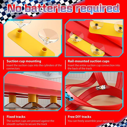 🎄🎁 Regalo a sorpresa di Natale 2025: pista da corsa flessibile fai da te 🚗✨