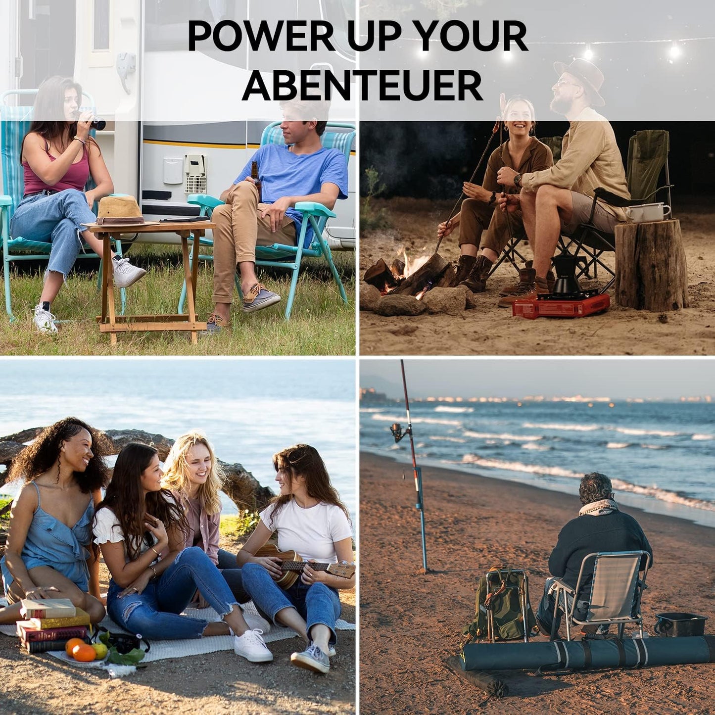 🔋 Power Station Portatile 1000W | 1048Wh ⚡️ Campeggio & Emergenze