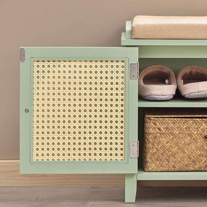 Banc à chaussures avec 3 tiroirs