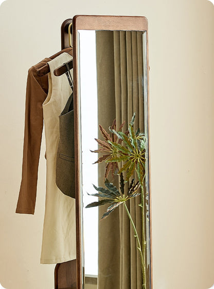Miroir pivotant avec crochet