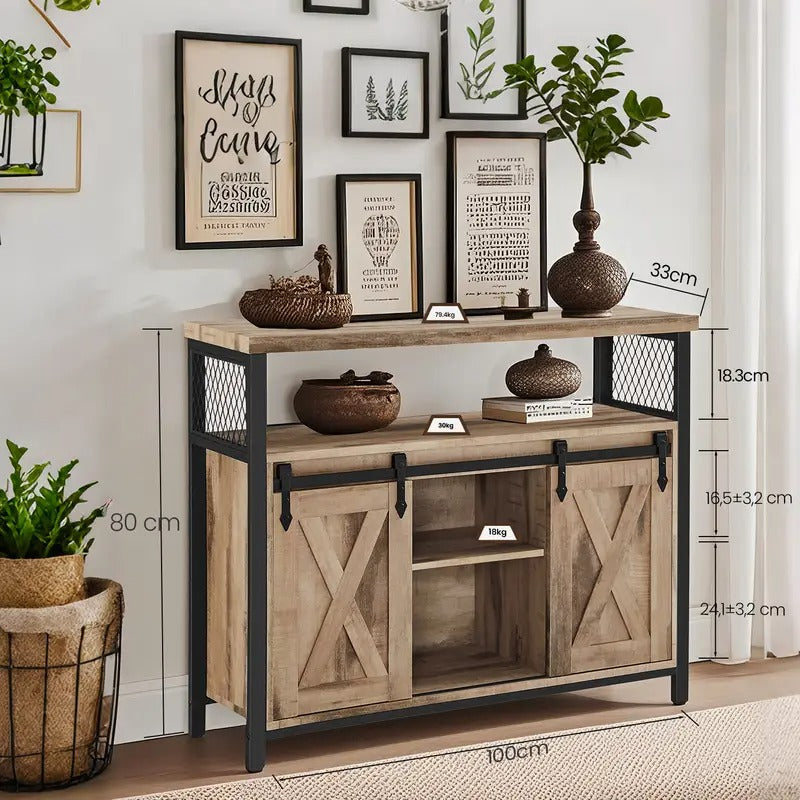 A-Mobile da cucina in stile rustico