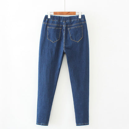 Hoge taille jeans voor dames