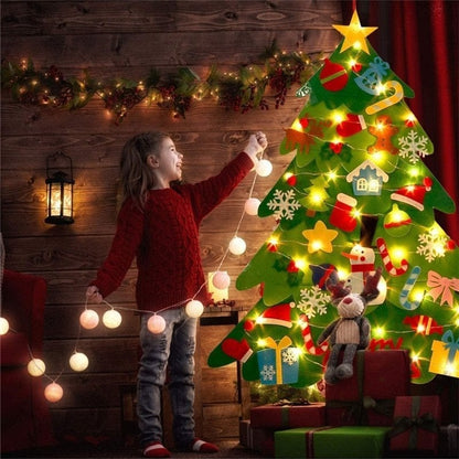 🎁DIY-set voor een kerstboom van vilt