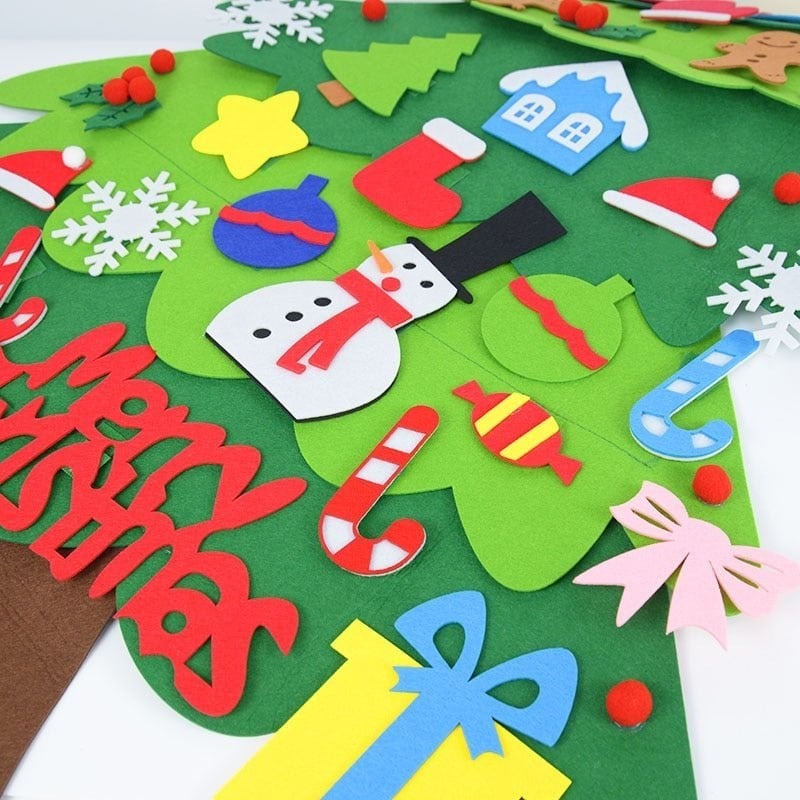 🎁DIY-set voor een kerstboom van vilt