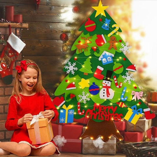 🎁DIY-set voor een kerstboom van vilt
