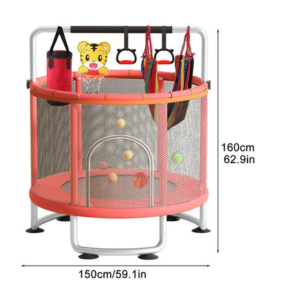 Trampolino regolabile per bambini piccoli