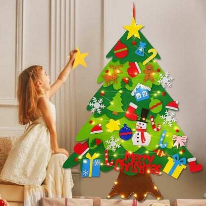 🎁DIY-set voor een kerstboom van vilt